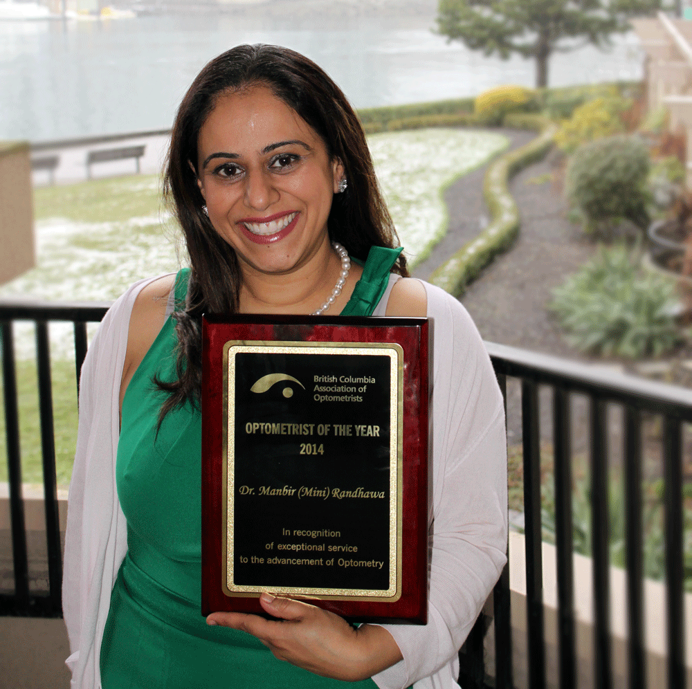 Dr. M.K. Randhawa, Optometrist of the Year